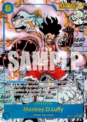 One Piece OP11 A Fist of Divine Speed-Display (EN)