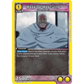 (UE01BT/BLC-1-017) Mask De Masculine 