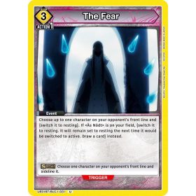 (UE01BT/BLC-1-031) The Fear 