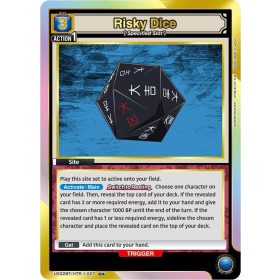 (UE02BT/HTR-1-027) Risky Dice U*