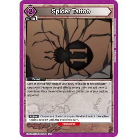 (UE02BT/HTR-1-064) Spider Tatto