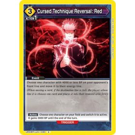 (UE03BT/JJK-1-030) Cursed Technique Reversal: Red