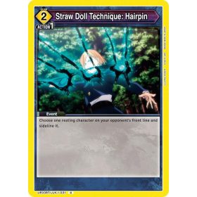 (UE03BT/JJK-1-031) Straw Doll Technique: Hairpin