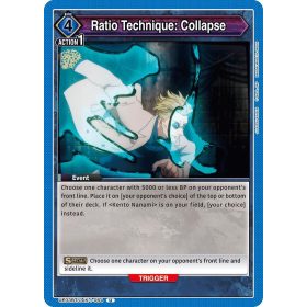 (UE03BT/JJK-1-064) Ratio Technique: Collapse