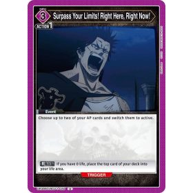   (UE08BT/BCV-1-030) Surpass Your Limits! Right Here,Right Now! 