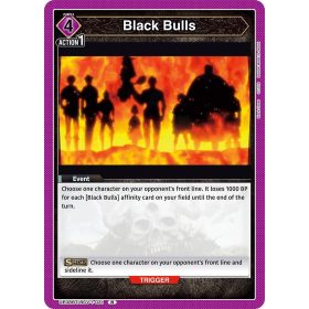 (UE08BT/BCV-1-031) Black Bulls 
