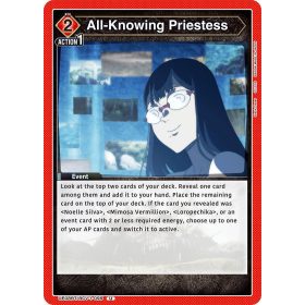 (UE08BT/BCV-1-099) All-Knowing Priestess 