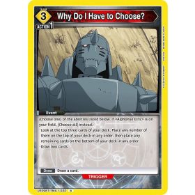 (UE09BT/FMA-1-032) Why Do I Have to Choose?