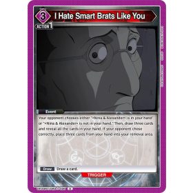 (UE09BT/FMA-1-096) I Hate Smart Brats Like You