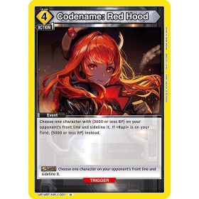 (UE14BT/NIK-1-031) Codename: Red Hood