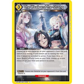 (UE14BT/NIK-1-033) The Weak and the Strong