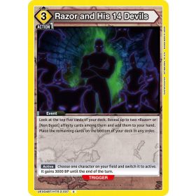(UEX04BT/HTR-2-037) Razor and His 14 Devils